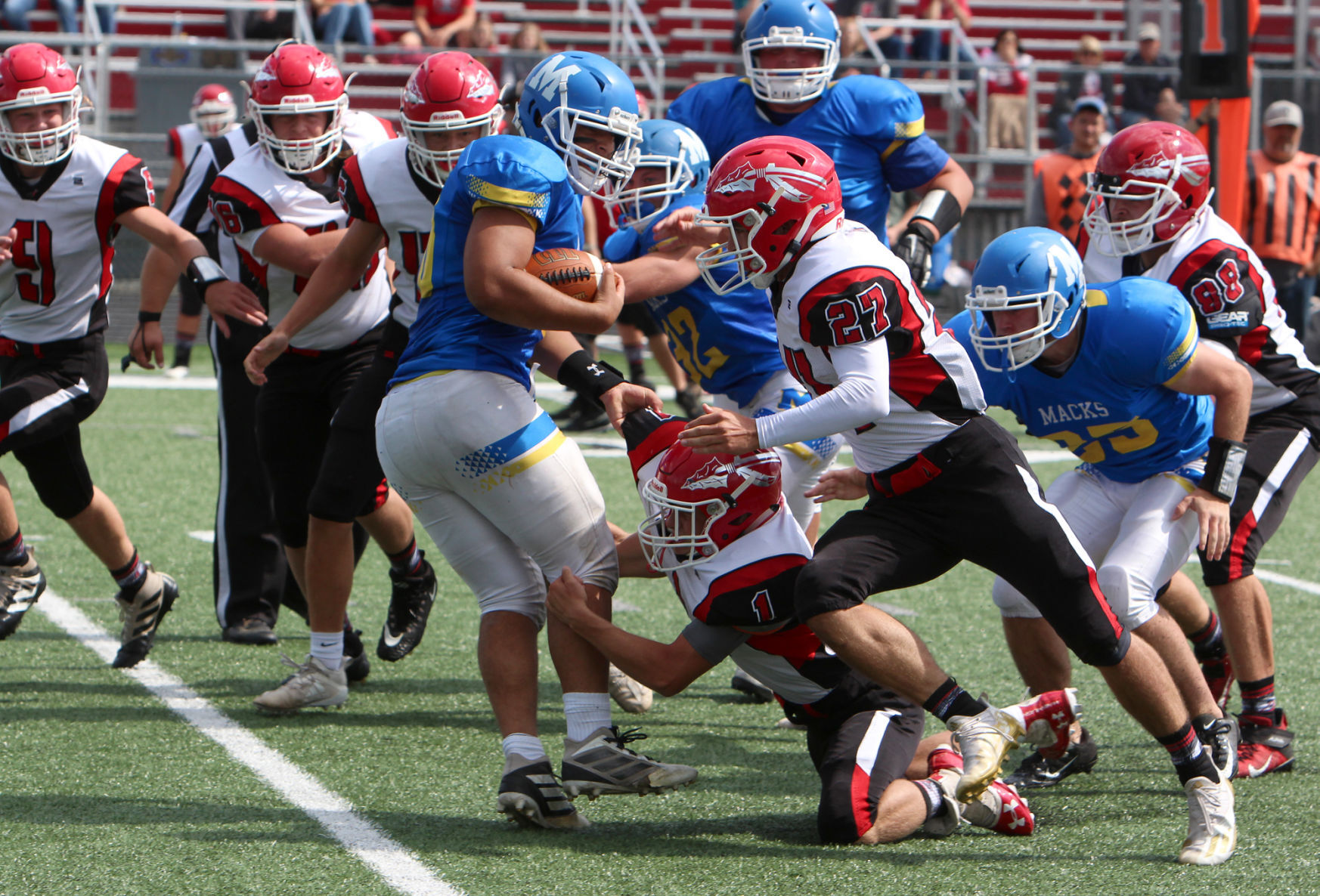 Greenwood at McDonell football 9-4-21
